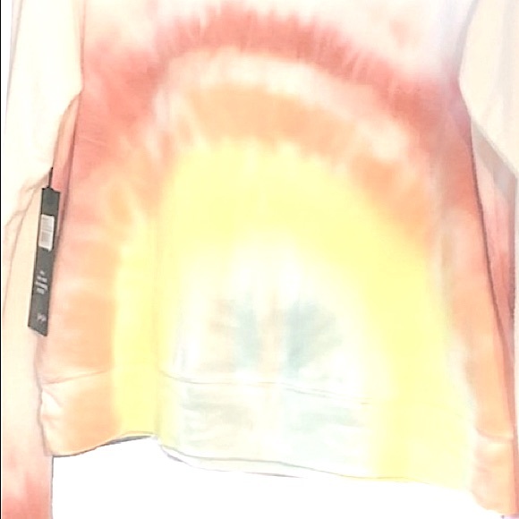 NWT Wild fox Rainbow Sommer Tie Dye Jumper - Picture 5 of 14